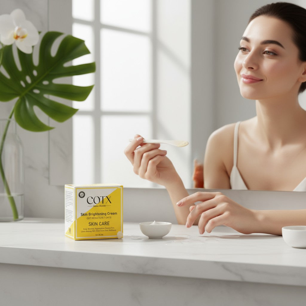 Skin Brightening Cream with Retinoic Extracts – Daily Radiance & Even Tone Moisturizer