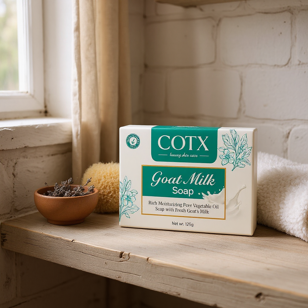 COTX Goat Milk Soap 125g – Nourishing & Moisturizing Natural Skincare
